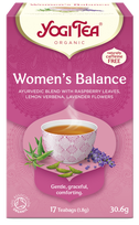 YOGI TEA Women’s Balance Bio arbatos maišeliai, 17 vnt.