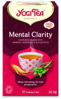YOGI TEA Mental Clarity Organic Bio arbatos maišeliai, 17 vnt.