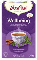 YOGI TEA Wellbeing Bio arbatos maišeliai, 17 vnt.