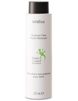 Kinetics nagų lako valiklis natūraliems nagams ir akrilui, be acetono su abrikosų aromatu Kinetics Green Lizard 225ml