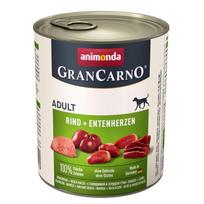 GRANCARNO Adult su jautiena ir ančių širdelėmis, 24 x 800 g