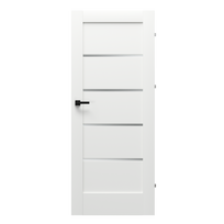 Vidaus durų varčia Trim A0, baltos sp., 644 x 2030 x 40 mm, dešinė