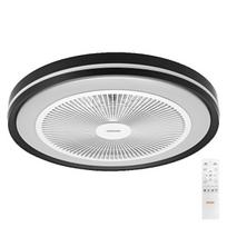 LED šviestuvas-ventiliatorius OSRAM MURLAN, 17+26W, CCT 3000/4000/6500K, RGB, 2150lm Ø49cm, su pultu