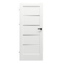 Vidaus durų varčia Trim A0, baltos sp., 844 x 2030 x 40 mm, kairė