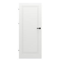 Vidaus durų varčia Trim Soft U, baltos sp., 844 x 2030 x 40 mm, kairė