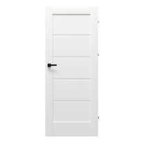 Vidaus durų varčia Trim A4, baltos sp., 744 x 2030 x 40 mm, dešinė