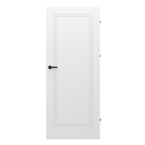 Vidaus durų varčia Trim Soft U, baltos sp., 644 x 2030 x 40 mm, dešinė