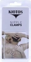 Spenelių spaustukai Kiotos Unisex Nipple Grabber Wide, sidabro spalvos
