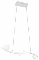 Krištolinis sietynas lubų Trio Napoli, LED, 2300 - 4000 °K, 1 x 27 W, balta sp.