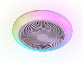 Lubinis ventiliatorius su lempa Reality Holmsund, 6 W, 1 vnt.