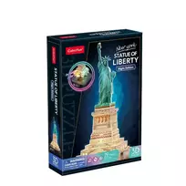 3D LED dėlionė „Laisvės statula“ (naktinė versija)