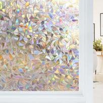 Vitražo langų plėvelė vaivorykštė be klijų 44x200 cm 1 vnt
