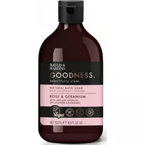 Baylis & Harding - Goodness Natural Bath Soak Rose and Geranium Foam Bath 500 ml