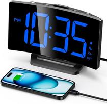 Skaitmeninis žadintuvas su naktiniu režimu ir USB 1 vnt