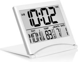 Kelioninis skaitmeninis žadintuvas su temperatūra kalendoriumi 1 vnt
