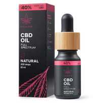 40% CBD aliejus (pilno spektro)