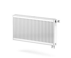 Plieninis radiatorius DarioHeat, 22t., apatinio pajungimo, aukštis 500 mm, ilgis 1200 mm, 1680 W