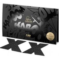 Bijoux Indiscrets Flash Heart lipdukai speneliams Cross 2 vnt.