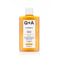 Q+A Vitamin C Shimmer Body Oil Žėrintis kūno aliejus, 150ml