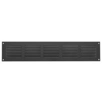 Ventiliacijos grotelės 500×100 MR5010A, metalinės, antracito