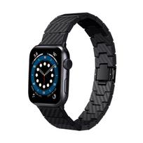 Pitaka Carbon fiber strap, black – Apple Watch Ultra 2/1(49mm) 9/8/7 (45mm)/6/SE/5/4 (44mm)/3/2/1 (42mm)