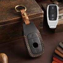 Automobilio raktų pakabuko dėklo dangtelio apsauga, skirta Mercedes Benz ECGMRS klasė W204 W212 W176 GLC CLA GLA AMG automobilių priedų raktų pakabukas juoda
