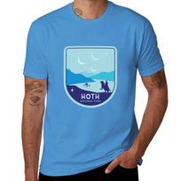 Hoth T-Shirt vintage Aesthetic clothing tshirts for men S