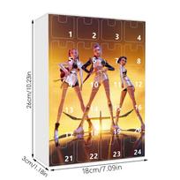 New Kpop Demon Hunters Advent Calendar K Pop Demon Hunters Rumi Mira Zoey Tiger Christmas Countdown Advent Calendar Gift 24 Days