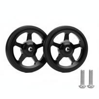 2PCS 60mm Diameter Folding Bike Easy Wheel Replacement for Brompton Folding Bike juoda