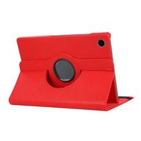 360 Rotating Case for Samsung Galaxy Tab A11 A9+Plus 11 SM-X210 X215 5G Tablet Cover Tab A8 10.5 X200 A7 Lite 8.7 T220 X110 Case Tab A8 (10.5 inch) raudona