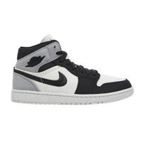 Wmns Air Jordan 1 Mid SE 'Light Steel Grey Canvas' 36.5