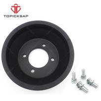 TOPICKSAP Water Pump Pulley for BMW E39 E46 E53 E60 E83 X5 X3 Z3 320i 323i 325i 328i 525i 530i M3 11511436590