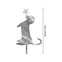 2026 Christmas Toppers For Trees Cute Dog Party Decorations 30cm Dachshund Ornaments Christmas Decor For Indoor Outdoor Bedroom sidabras