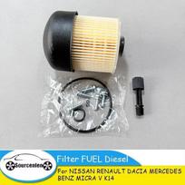 Filter FUEL Diesel 164039594R FOR NISSAN RENAULT DACIA MERCEDES BENZ MICRA V K14