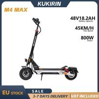 KuKirin M4 MAX Electric Scooter 800W Motor 48V18.2Ah Battery 10 inches Tires 45km/h Max Speed 64km Range E-Scooter For Aldult 800W Motor 48V18.2