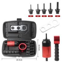 1set Electric Rivet Tool Adapter Kit Cordless Drill Riveting Insert Nut Tool Kit For Mechanical Maintenance Repairs China Mainland