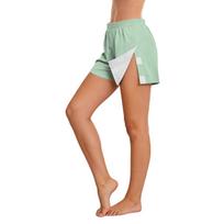 Women Post Surgery Recovery Shorts Side Velcro Closure Easy Open Close No Pocket Medical Care Elastic Waistband Comfortable Fit XXL