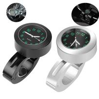 Universal Motorcycle Handlebar Watch Bike Waterproof Hand Grip Bar Mount Dial Clock For Scooter Bicycle Motor Atv juoda