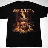 Sepultura Arise T-shirt Juoda medvilninė marškinėliai Visų dydžių Unisex T-shirt S įvairiaspalvis