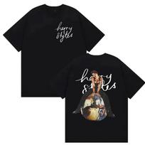 Harry Styles  Signature & Iconic Silhouette  Dual Print Oversized Women And Men Comfortable Fashion T-Shirt S įvairiaspalvis
