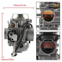 Motorcycle Carburetor for Polaris Ranger 500 2001-2008 Magnum 425 34MM Carb Accessories Motorcross  ATV Dirt Pit Bike sidabras