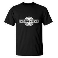 2025 Street Wear Men's Casual Independent Skateboard Printed Cotton Blazer Breathable Comfortable Cool T-shirt Simple S įvairiaspalvis