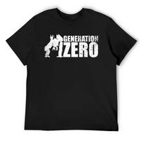 Generation Zero Game Essential T-Shirt Baggy Shirts Vintage Clothes Man Clothes Mens Graphic T-shirts Pack S įvairiaspalvis