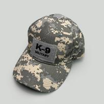 Outdoor Letter Embroidery Velcro Baseball Cap Men'S And Women'S Shade Camouflage Tactical Personalized Sports Cap 52-60cm pilka spalva