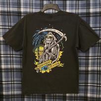 RSQ Collective PERMANENT VACATION T Shirt Skeleton GRIM REPEAR SZ Medium S įvairiaspalvis