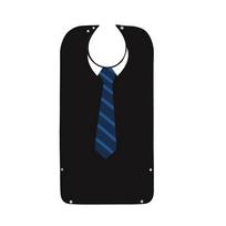 Washable Suit Jacket Gentleman Adult Bib Soft Saliva Towel  Feeding Nursing Style 9