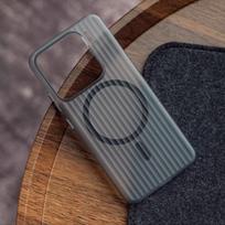 Case For Xiaomi 17 Pro Max 15 14 Ultra Business Ultra Thin Frosted Corrugated Shockproof Slim Soft Phone Cover Men xiaomi 15 ultra skaidri juoda spalva