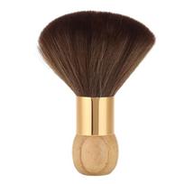 Wooden Handle Barber Neck Duster Professional Cleaning Hairbrush Hair Cutting Brush  Barber Use