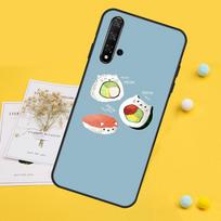 Sushi Food For Huawei Nova Y70 Y90 Y60 Y72 Y61 Y91 12s 12i 11i 7i 8i 9 10 SE P60 Pro P30 P40 Lite Case Huawei P30 Lite