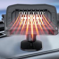 Automobilio langų atitirpinimo įrenginys Nešiojami oro šildytuvai 150W Greitas šildymas Automobilio stiklo atitirpinimo ir rasojimo šildytuvas Automobilio elektros prietaisai United States